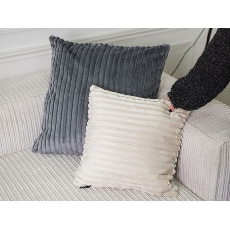BOBOCHIC - Coussin 45 x 45 cm OSLO 45x45 Beige (1/4)