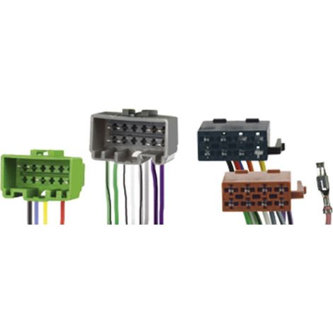 Fiches ISO Autoradio compatible avec Volvo S40 V40 V50 S60 V70 C70 S80 XC70 XC80 - 4Hp ISO - RAC3103