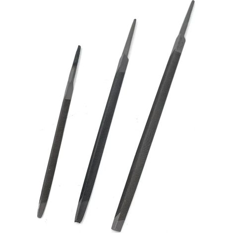 LIMA CORRADI TRIANGOLO SOTTILE  Lunghezza 4"" ( 100 mm ) - Sezione 4 mm (1/2)