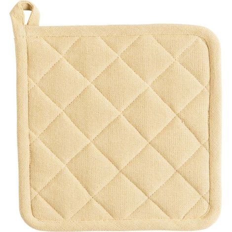 Linen&More Pannenlap Indi Pampas 20x20 cm Bleu