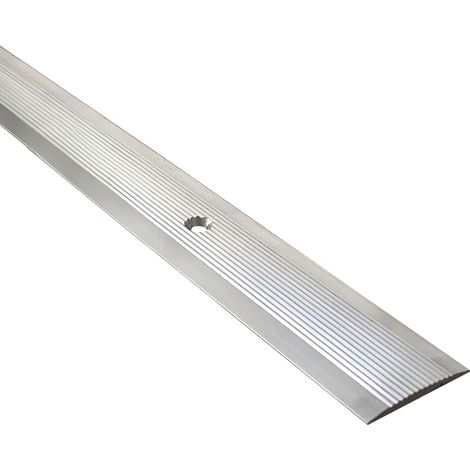 Profil plat antidérapant - Anodisé argent Lg 1950mm HOMEWELL (1/2)