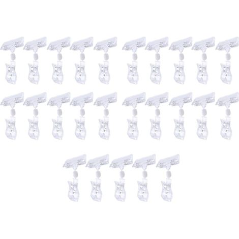 HEALLILY Lot de 25 pinces fixation à double tête en cristal (1/5)