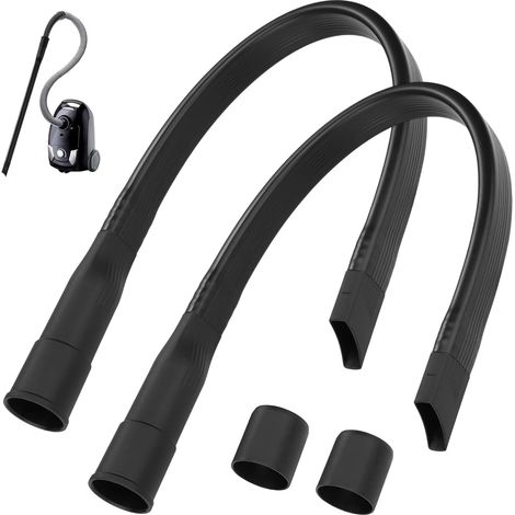 Suceur Plat Flexible 62 cm Universel, Embout Aspirateur Long avec Raccord 35/32 mm Accessoire pour Nettoyage Crevasses, Canapés et Zones Difficiles (1/5)