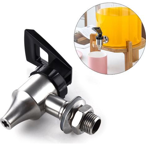 1 Robinet en acier inoxydable 16mm pour distributeur de boissons froides jus et café installation facile(Troisième trimestre : août) (1/5)