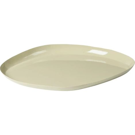 [GEBRAUCHT] B-Ware Broste Copenhagen Serviertablett Tablett Mie Castle Beige 32 X 39 Cm Eisen