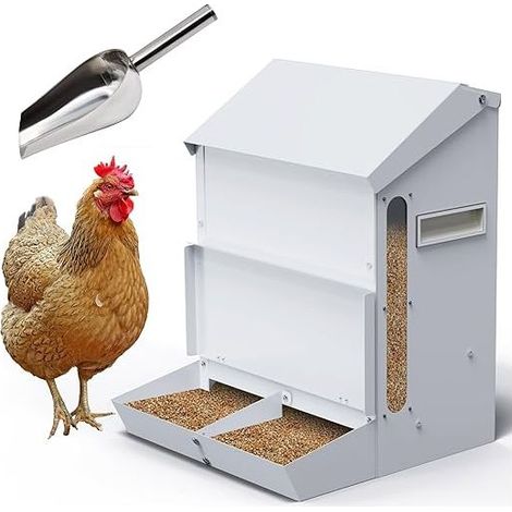 Chicken Feeder Poultry Feeder Poultry Food Dispenser (1/5)