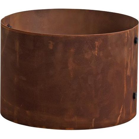 Pflanzring Metallring Stahl Hochbeet 40 cm Pflanzgefäß Pflanzkübel Rost Ring (1/3)