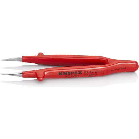 KNIPEX 92 27 61 Pinzas universales aislados Aisladas por inmersión en plástico reforzado 125 mm (1/2)