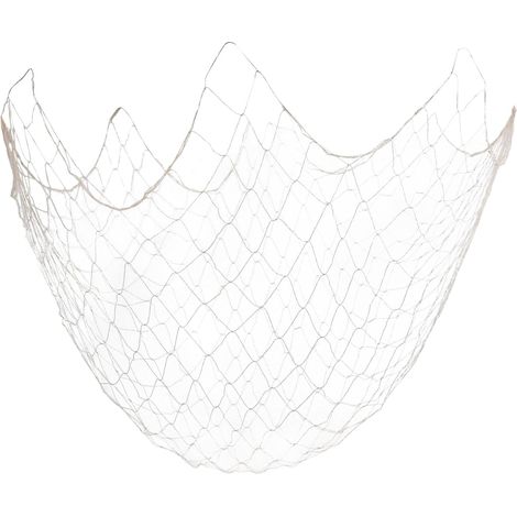 1 Filet de pêche, Maille photo, Fil naturel, Décoration murale maritime, Pour maison et restaurant
