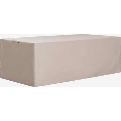 Housse de protection pour table de jardin rectangulaire Otley SKLUM Tapioca Beige 230 x 110 cm (1/5)