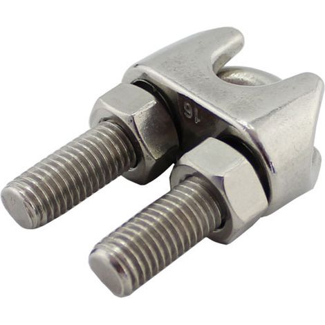 Drahtseilklemmen/U-förmige Klemmen aus Edelstahl 304 – Bootszubehör – 304-2 mm – Klemmen (1/4)
