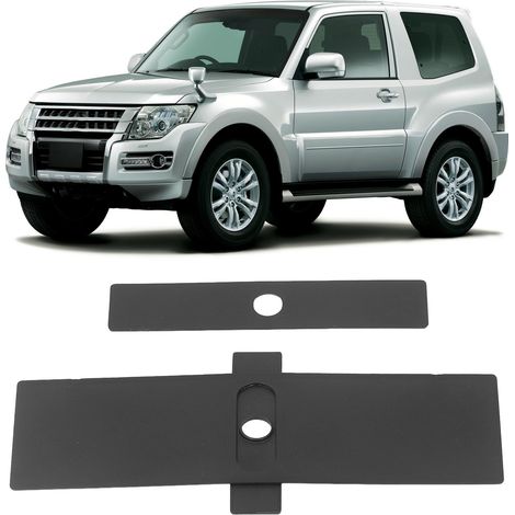 Panel de cubierta de palanca de cambios para Mitsubishi Pajero V93/V97 - Cubierta de palanca de cambios de silicona de alta resistencia (2 piezas) (1/5)