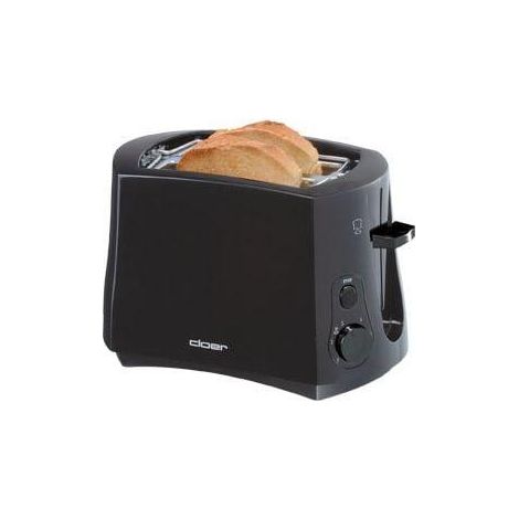 Cloer 3310 tostapane nero 2 fette 825 Watt