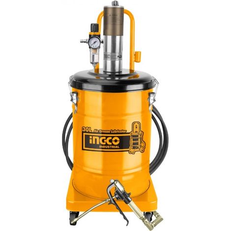 AGL02301 INGCO - INGRASSATORE PNEUMATICO 30 LT - MAX 400BAR 250LT/MIN (1/6)