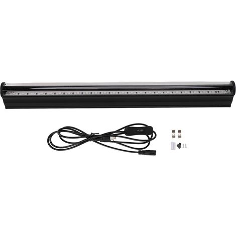 Tube de lumière noire UV LED UVA 380 à 400nm, longueur 29cm, barre de lumière noire alimentée par USB 5V