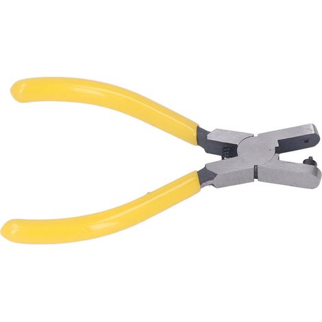 Pince à perforer les bracelets de montre, trous de fixation de 2 mm, perforatrice haute résistance pour étiquettes de ceinture, 150 mm (1/5)