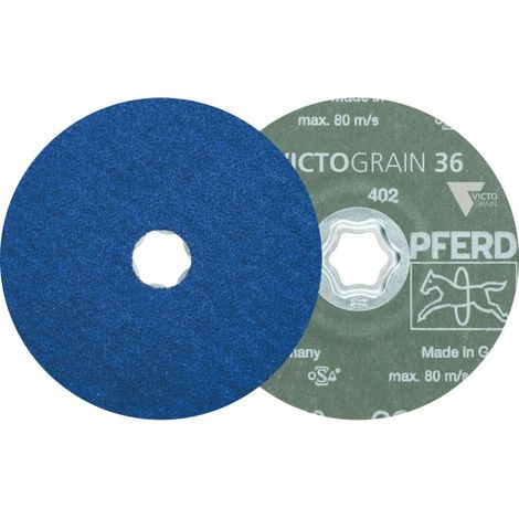 Fiberschleifer CC-FS 125 VICTOGRAIN-COOL 36 D.125mm COMBICLICK Korn 36 (1/5)