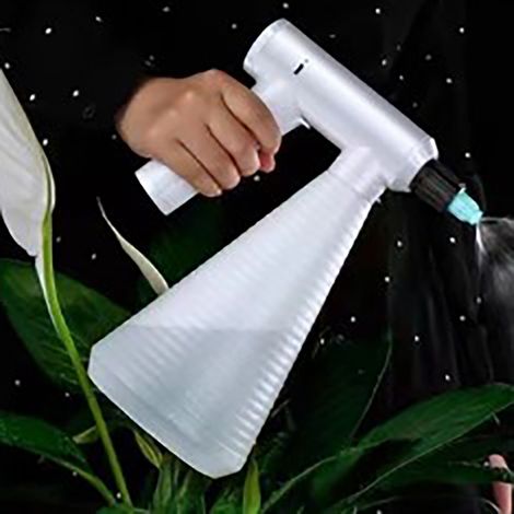 Arrosoir Électrique - 1 L - Buse Réglable - Rechargeable USB - Poignée Ergonomique - Pour Jardinage Intérieur Et Extérieur (1/5)