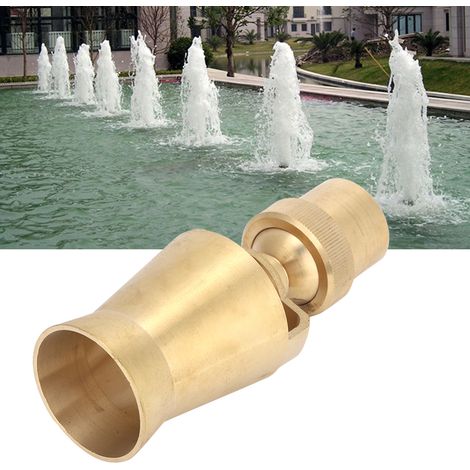 Buse de fontaine réglable en forme de cèdre G1in DN25 pour bassin et aménagement paysager aquatique (1/5)