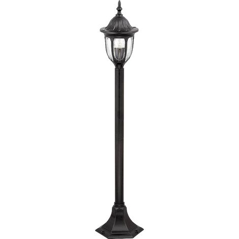 lampada da terra per esterni Lampada da tavolo in vetro Milano metallo ø19cm nero H: 102 centimetri IP43 (1/3)