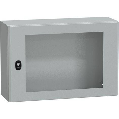 Nsys3d4620t Coffret Métallique étanche Ip66 - 400x600x200 - Porte Vitrée - Spacial S3d - Schneider Electric (1/3)