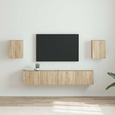 Mueble de TV Montado en la Pared 2 pcs 30 x 31 x 40 cm