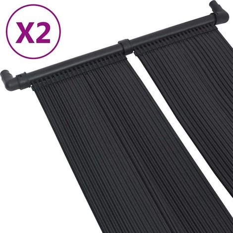 Maison Exclusive - Panneaux solaires de chauffage de piscine 2 pcs 80x310 cm (1/5)