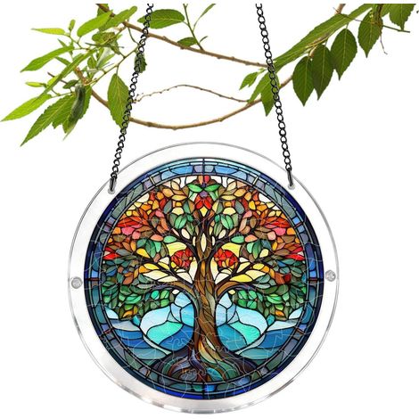 Sonnenfänger 2D Acryl Thema Ornament Sonnenfänger Puzzle