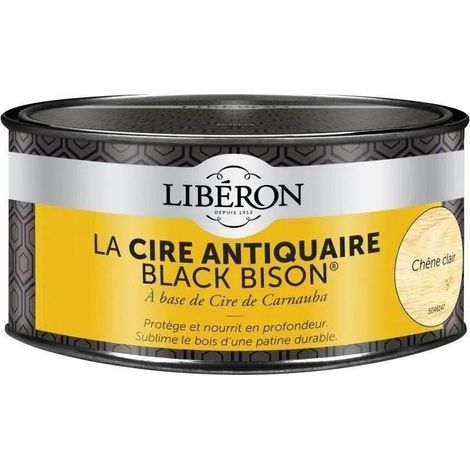 Libéron Antikmöbelwachs Black Bison Eiche Hell 0,5 Liter