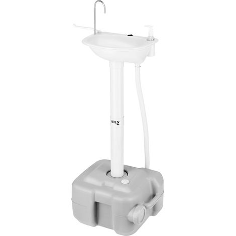 Lavabo de camping portable, réservoir de 20 L, pompe USB (1/5)