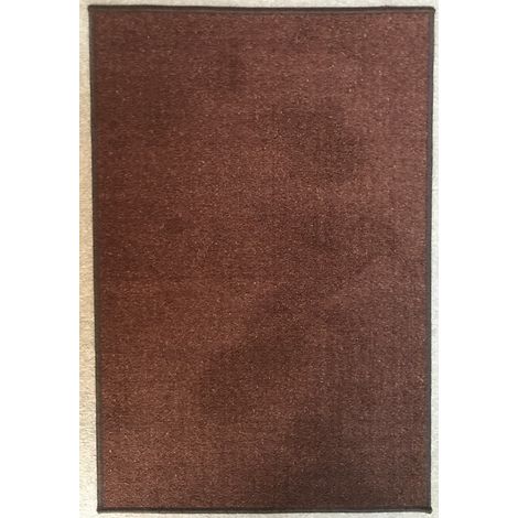 Tapis marron 50cm x 75cm