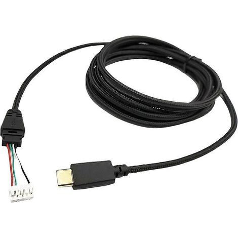 Câble tressé pour casque gaming ASUS ROG Delta / ROG Delta S USB Type-C, câble auxiliaire (1/5)