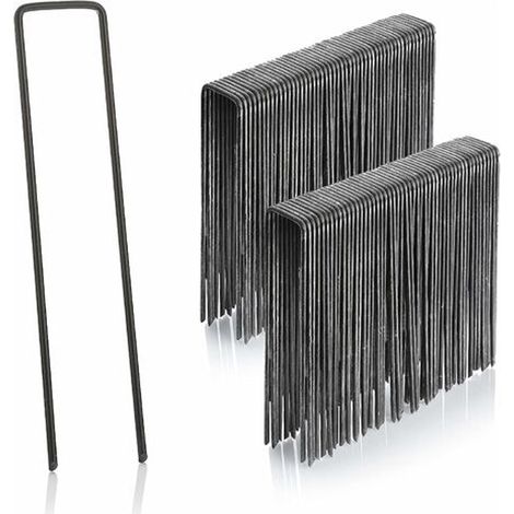 Packung mit 100 Stahlbefestigungspfählen, 2,9 mm, 150 mm lang, 25 mm breit (1/5)