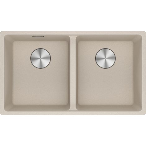 Cuve Maris Fragranit MRG 120-35-35 - Café crème - Automatique - 753 x 433 x 200mm (sous-meuble 80 cm) - Franke (1/3)