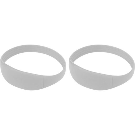 Lot de 2 sangles rotuliennes pour genouillères, souples et confortables, idéales pour le sport, la maison, la salle de sport ou le bureau (gris). Soulagement des douleurs. (1/5)