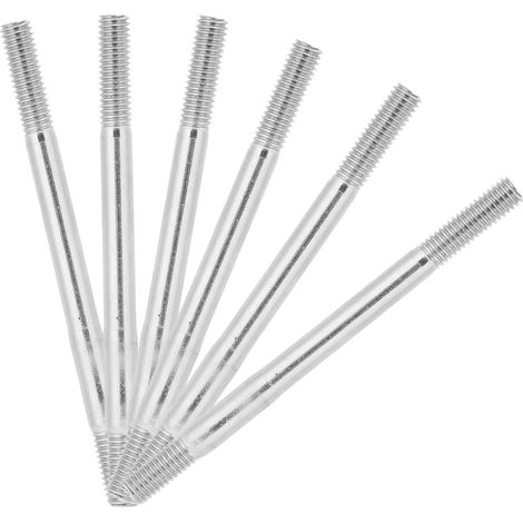 20 Pièces Douilles Filetées M6x88 Double Extrémité pour Moteur à Essence 168F/170F Générateur (1/5)