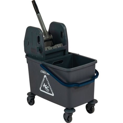 Sprintus Carrello lavapavimenti 1 secchio con rotelle da 35 l (1/2)