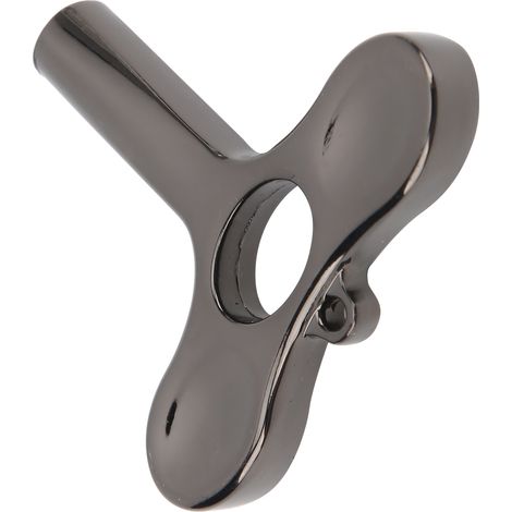 Clé de réglage en T pour tambours, 5.5mm, outil de serrage pour baguettes et peaux (Noir) (1/5)