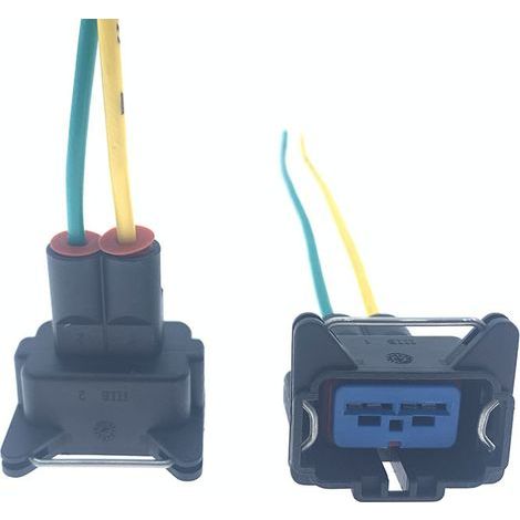 Compatible avec les anciens modèles Ford Mondeo : prise/connecteur de résistance de ventilateur de refroidissement électronique de radiateur. (1/4)