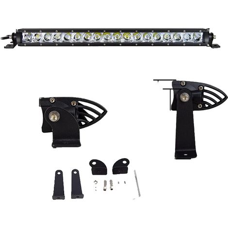 Barra de luz LED, fila única, múltiples opciones de longitud, resistente al agua IP67. (1/2)