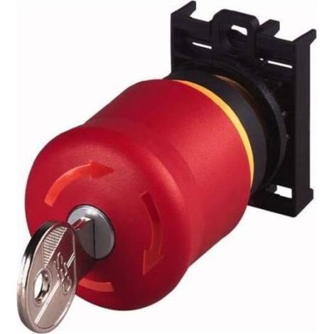 EATON Pulsante di arresto di emergenza a fungo, rosso/giallo, 216514 (1/3)