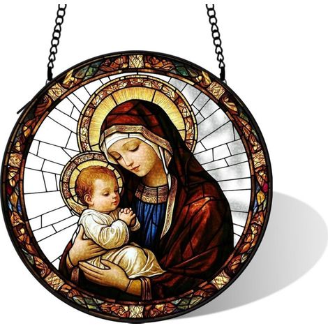 Attrape-soleil en verre pour ambiance chaleureuse, diamètre: 9 cm (1/5)