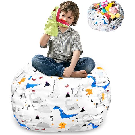 Sac De Rangement Pour Peluches - 81 Cm - Tissu Polyester - Poignée Intégrée - Fermeture Éclair Longue 81 Cm - Pour Enfants - 1 Pièce (1/5)
