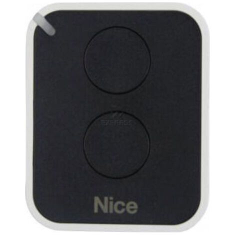 Télécommande portail 2 canaux 433Mhz – Codage O-Code 72 bits – Portée 200m extérieur – Compatible motorisations Nice (1/5)