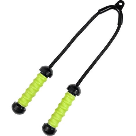 Poignée D'Entraînement pour Triceps, Poignée de Poitrine, Poignée Haute pour Traction vers Le Bas, Accessoires D'Équipement pour Entraînement en Salle de Sport, Vert (1/5)