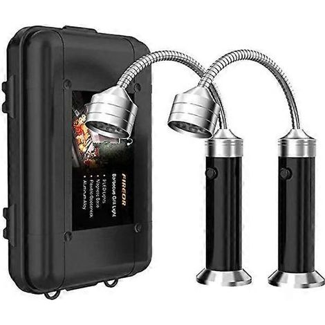 Online Store - Lampe LED magnétique pour barbecue Weber, accessoires de grillade au charbon de bois, résistante à la chaleur, outils d'extérieur (1/5)