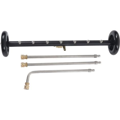 4000 psi Hochdruck-Chassis 2-in-1 mit Wasserbürste (1/5)