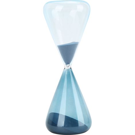 Sablier conique innovant en verre, minuteur unique, décoration de table pour maison, cadeau d'anniversaire (1/5)