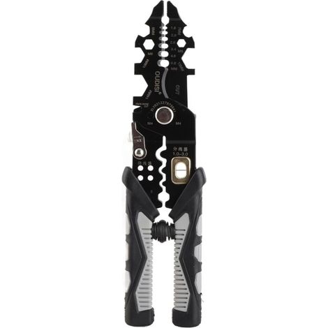 Strippe de fil multifonction 1,6 à 5,8 mm de gamme Chrome Vanadium Steel Labot Saving Spring Electrican Setirs (1/4)