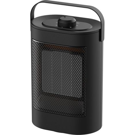 Radiateur Electrique Soufflant 1500W,Radiateur Soufflant Economie D'énergie avec Chauffage Rapide de 3s,PTC Chauffage en Céramique,70°Oscillation